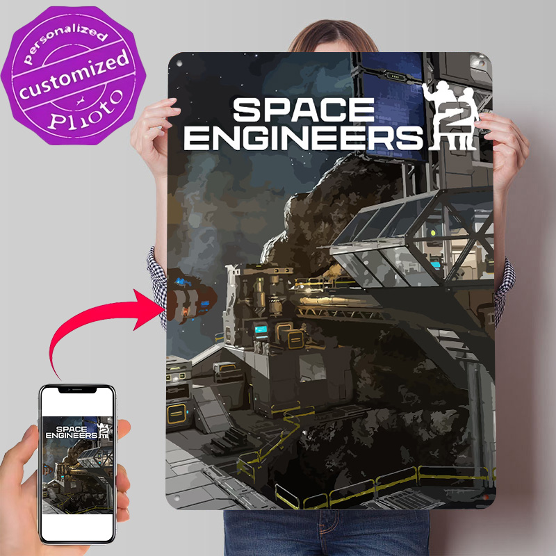 Space Engineers Game Cover Pos - огляд і ціна 3D Printing Engineer