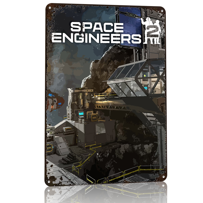 Space Engineers Game Cover Pos - огляд і ціна 3D Printing Engineer