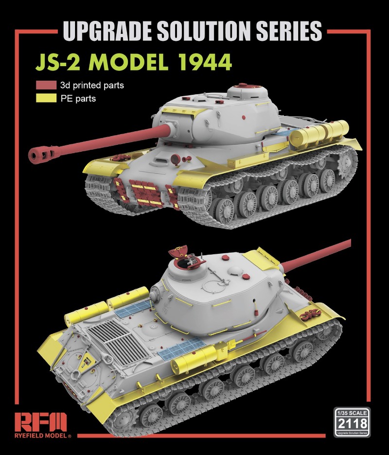RYE FIELD RM2118 1/35 Upgrade  - огляд і ціна 3D Printing Metal