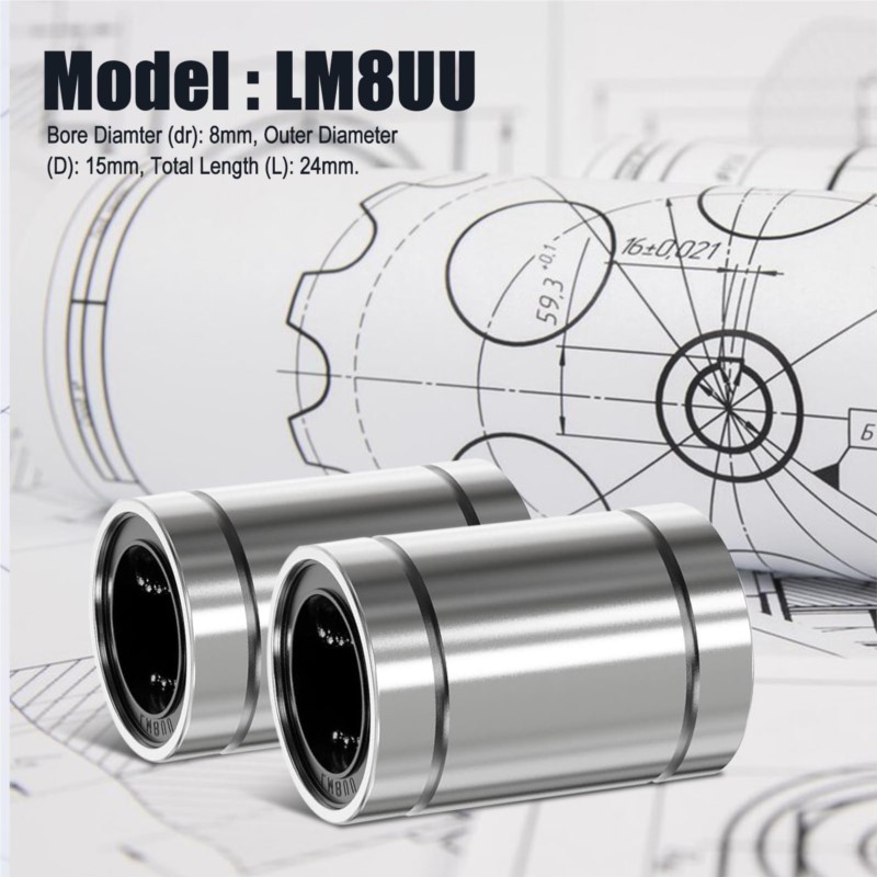 4/10PCS LM8UU LM10UU LM16UU LM - огляд і ціна 3D Printing Guide