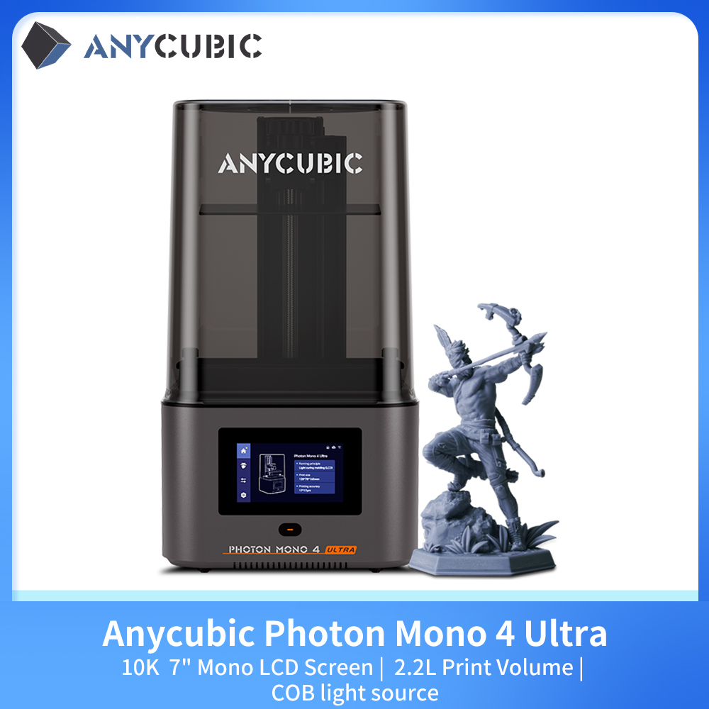 ANYCUBIC Photon Mono 4 Ultra 3 - огляд і ціна 3D Printing Uv Sensitive Resin